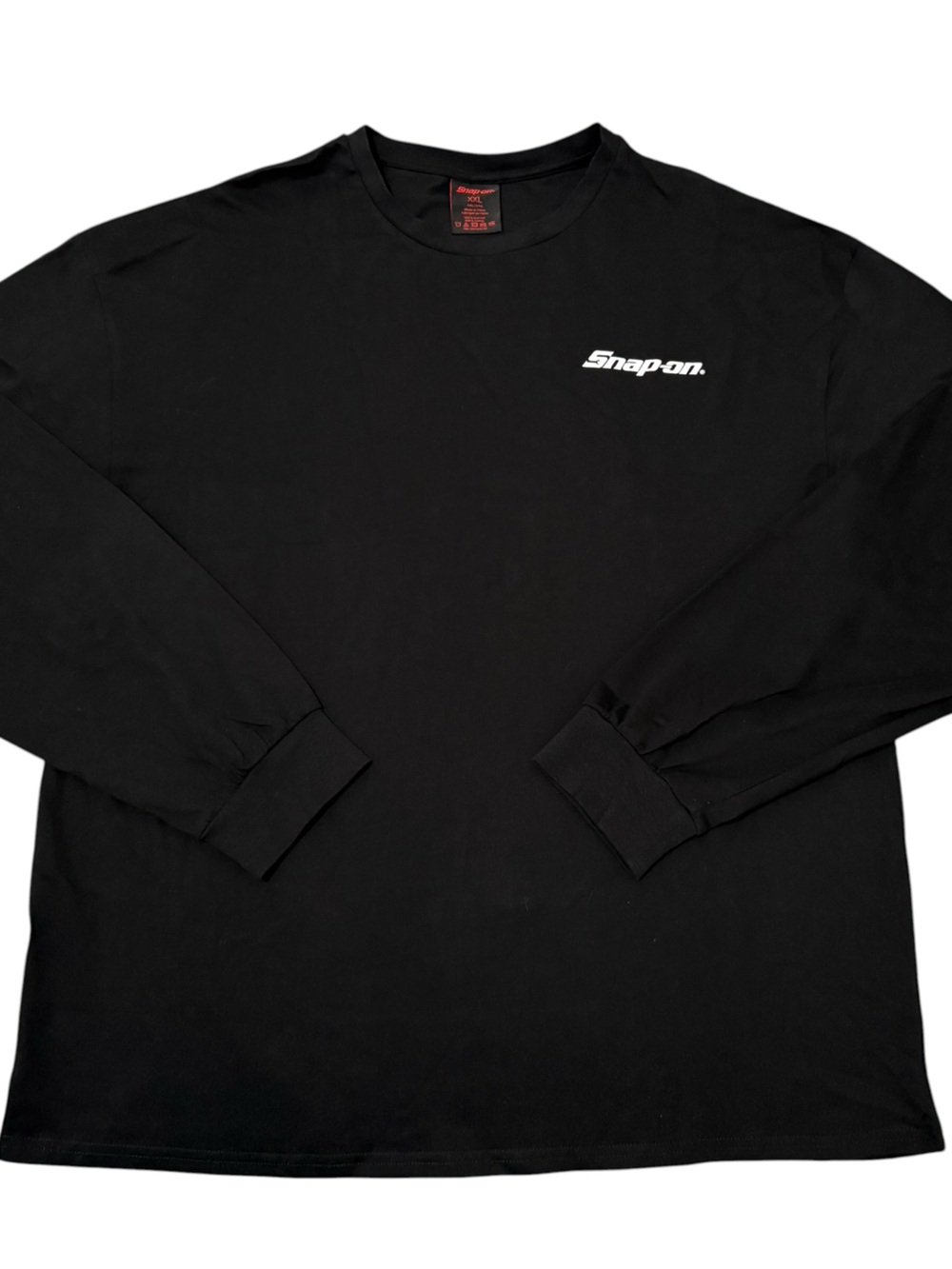 Snap-on Shirt Mens 2XL Black Long Sleeve 105 Years Anniversary Graphic